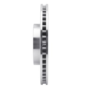 Pontiac Vibe Brake Rotor (1) - Front Left - R1 Concepts - Drilled & Slotted - Silver - `00-`10